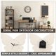 thumbnail image 2 of Inicio Basswood Butterflies Forma Reloj de pared Reloj silencioso Cuelga de la pared Decoración, 2 of 7