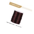 thumbnail image 4 of OULII 2 Rolls Crochet Thread for Car Cushion Coffee Chinlon for Handicrafts Craft Making, 4 of 8