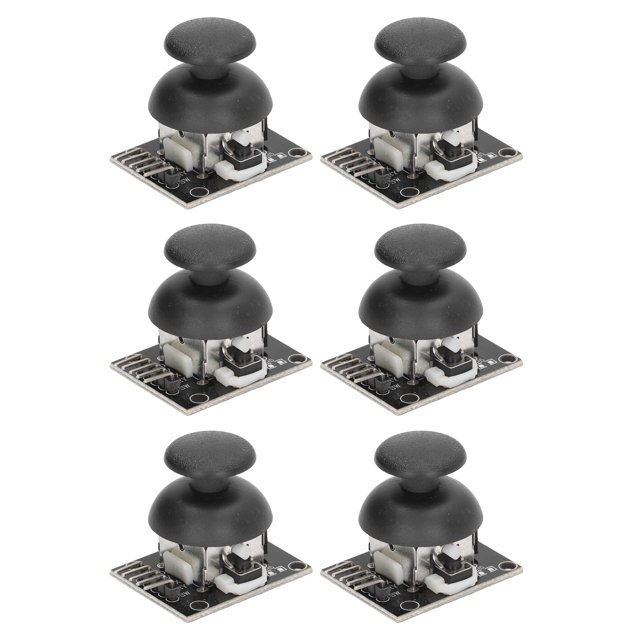 Sensor de joystick, 6 juegos Sensor de joystick Módulo de control de joystick Módulo de controlador de juego multifuncional