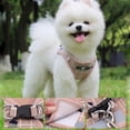 thumbnail image 3 of YUDODO Nylon Mesh Harness For Animals Reflective Dogs Harness Leash Set Dogs Vest Harness Leads Pet Clothes For Small Dogs ShopWise Round, 3 of 9