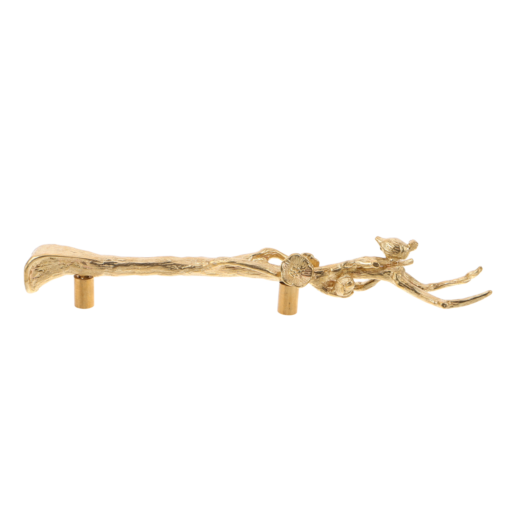 ELAYARD Vintage Brass Drawer Pulls Cabinet Handles with Bird Design, Golden Finish, Hardware for Home and Furniture