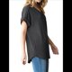 thumbnail image 3 of Blusa Informal de Verano para Mujer, de Corta, con Cuello en V, de Punto, Holgada, , Elegante. Gris Oscuro XL, 3 of 8