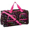 thumbnail image 1 of Rockland unisex adult Rolling Duffel Bag, Heart1, 22-Inch US, 1 of 6