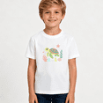 thumbnail image 2 of Boys Graphic T Shirt Cute Sea Turtle Ocean Animal Short Sleeve Kids Tees Summer Beach Style 100% Cotton Soft Child Tops 4-13Y, 2 of 5