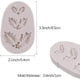 thumbnail image 2 of Moldes de hojas de acebo, moldes de silicona de acebo de Navidad, moldes de arcilla polimérica para decoración de pasteles, elaboración de Chocolate, fabricación de pasta de goma Ormromra JQWJ172, 2 of 7