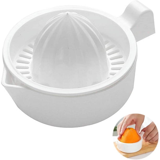 Prensa manual de cítricos, prensa manual de cítricos, naranja, limón, prensas de jugo profesionales con recipiente de 230 ml para frutas, limón, lima, naranja, exprimidor para el hogar