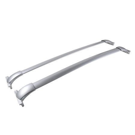 Billet Luggage Rack Spec-D Tuning For 2013-2018 Nissan Pathfinder Replacement Roof Top Rack Cross Bar Luggage Carrier Silver 2013 2014 2015 2016 2017 2018 ()
