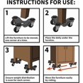 thumbnail image 3 of Lightweight Move-It 4-Inch Tri-Dolly - 200 lb Load Capacity, Perfect for DIY, 3 of 5