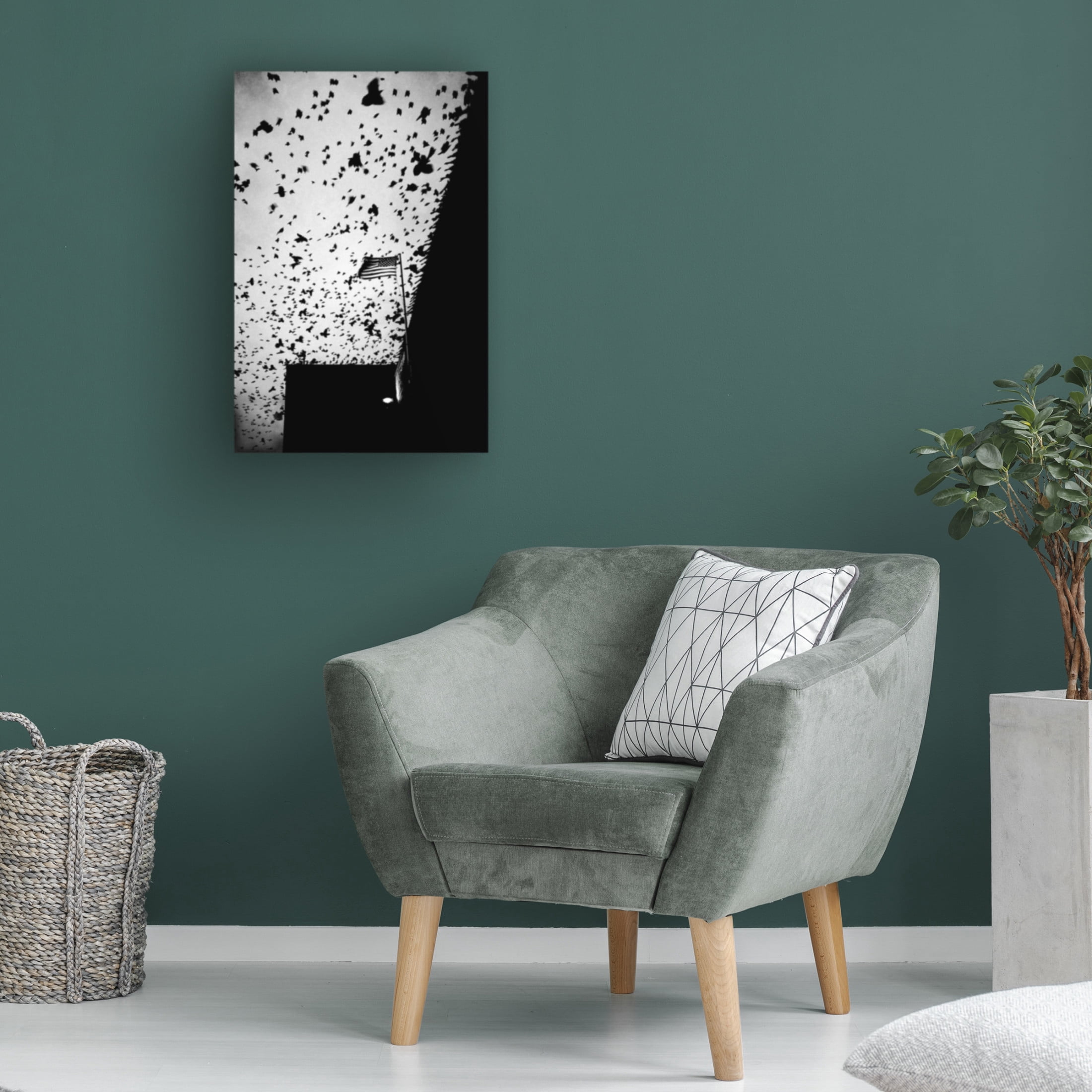 Trademark Fine Art Strelok Angry Birds Canvas Wall Art