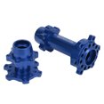 thumbnail image 3 of Hex Motorcycle Wheel Hubs Set, Aluminum Motorcycle Front Rear Wheel Hex Hub With 4 Bearings, Wheel Hub Bearing Assembly Replacement For LOSI 1/4 Promoto MX, 3 of 8
