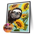 thumbnail image 2 of Cuadros Decorativos DIY completo taladro redondo diamante pintura animales mosaico Rhinestone arte artesanal Likrtyny embutido en tela, 2 of 6