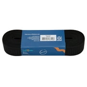 Hello Hobby 1 x 5 Yard Black Woven Elastic for Sewing and Crafts