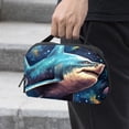 thumbnail image 2 of Shark USB Organizer Waterproof Oxford Cloth Hard Drive Case Small Travel Cable Box Organizer 5.9x9.44x3.14 in, 2 of 6