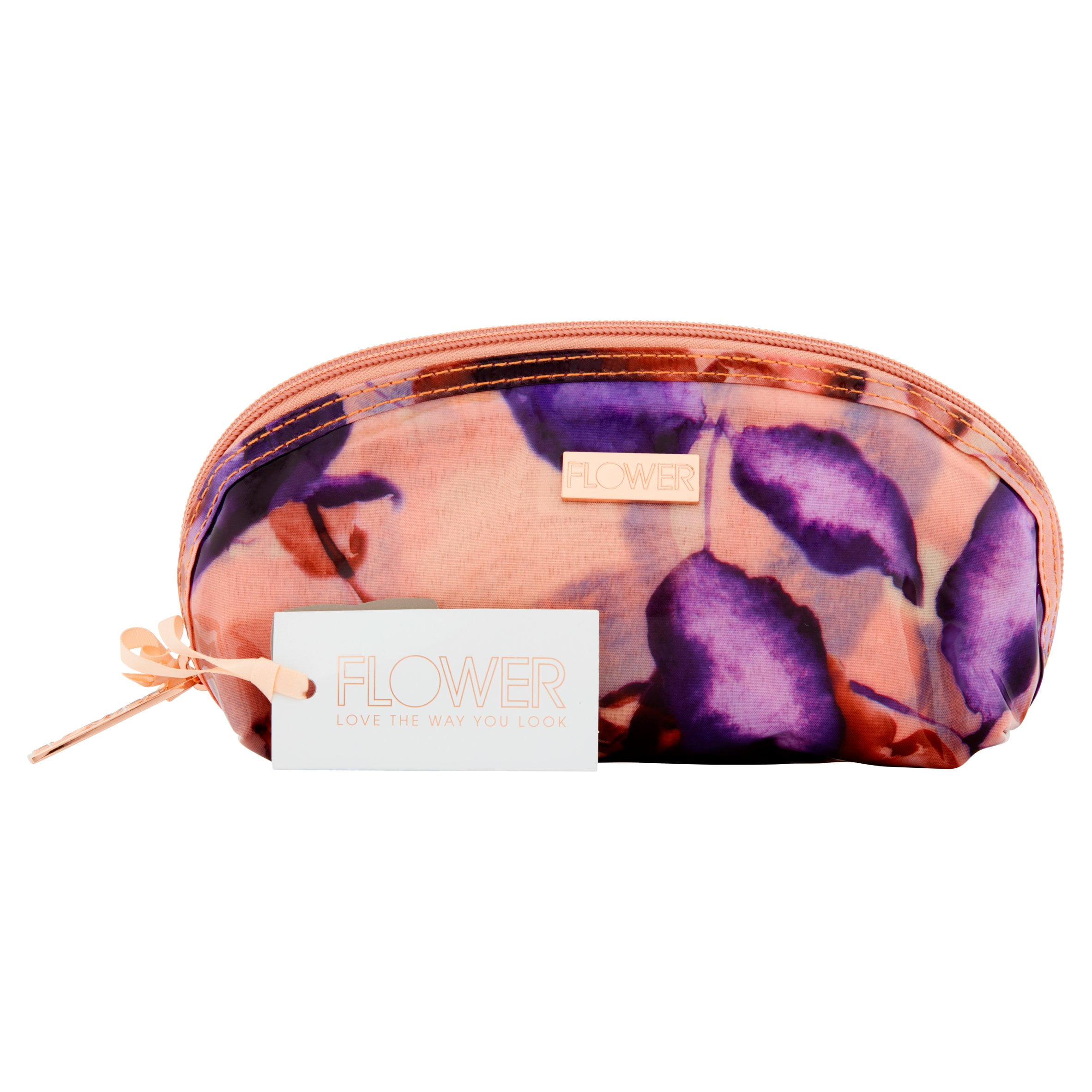 flower beauty cosmetic bag