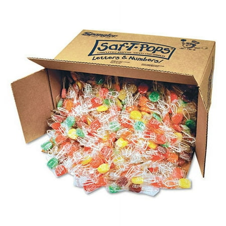 Saf-T-Pops Spangler Lollipop Candy