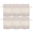 thumbnail image 3 of CIMAXIC Birthday 6pcs Lace Embroidered Canvas Drawstring Bags For Candy Presents Small Floral Sachet Pouches For Kids Gifting Pouches For Birthday Parties And Diy Crafts,5.51"X3.94"X0.08", 3 of 4