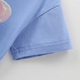 thumbnail image 6 of Wxirdiow Toddler Girl Skirt Set Toddler Girl Sports Outfit Short Sleeve Lapel Tops Tennis Mini A Line Skirt Casual Cute 2 Pcs Set Blue Size,4-5 Years, 6 of 7