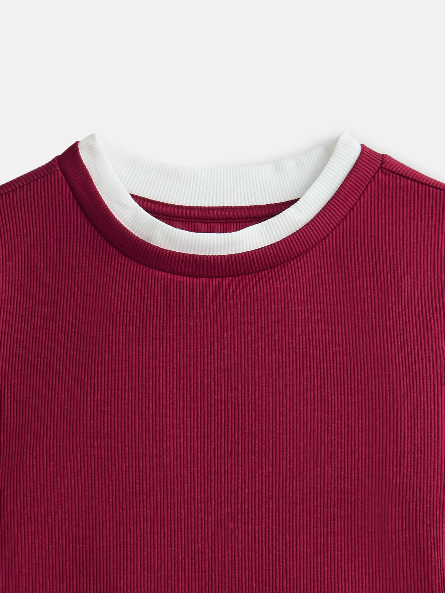 Weekend Academy Girls Layered Tee with Short Sleeves, Sizes 4-18