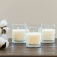 thumbnail image 3 of Stonebriar Collection Unscented 1-Wick Wax Filled Glass Votive Candles with 15 h Burn Time, 48 Pack, 3 of 13