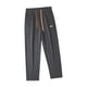 thumbnail image 2 of Pantalones deportivos para hombre, pantalones deportivos con cordón ajustable, parte inferior abierta, holgados, atléticos Talla L Gris, 2 of 9