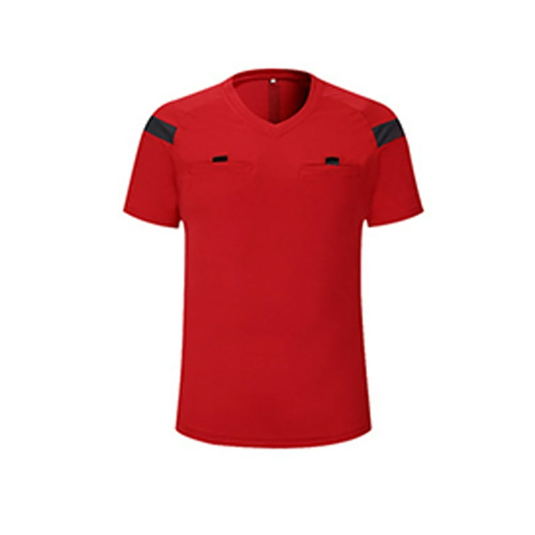 Red Athletic Referee T-Shirt Red Athletic Referee T-Shirt