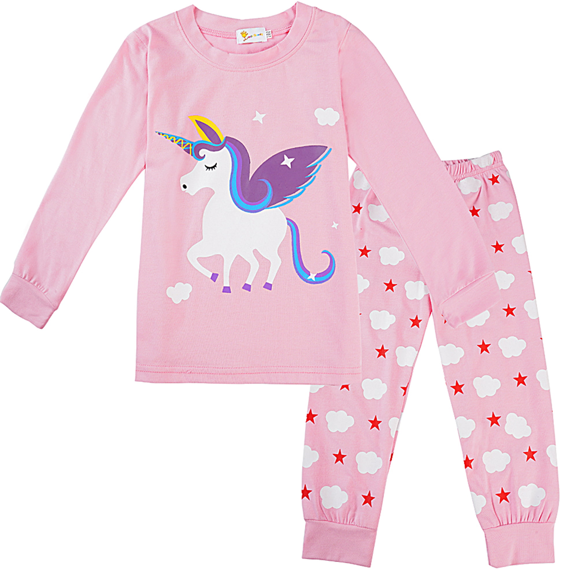 Little Hand - Little hand Girls Pajamas Sets Toddler Christmas PJS 100% ...