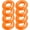 Orange, variant on 8 Pcs Inflatable Pool Float 28 Inches White Swim Tubes Bulk for Adult, Pool Inner Tube for Beach, Swimming Pool Women Men River Lake Summer Vacation Party Decorations