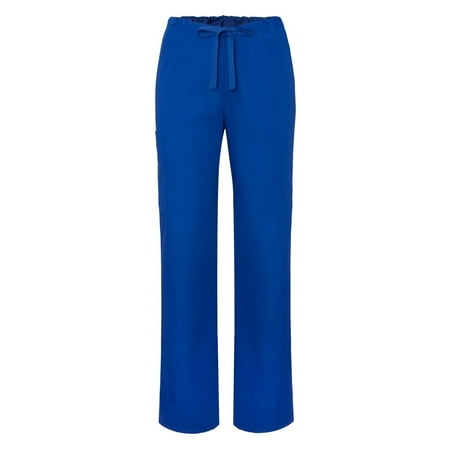 

Adar Universal Unisex Natural-Rise Drawstring Tapered Leg Pants Petite - 504P - Royal Blue - 2X