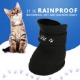 thumbnail image 4 of 4Pcs Lluvia Zapatos Perro Mascota de Silicona Impermeable Antideslizante Zapatos de Lluvia de Protección para Perros Peque?os Animales(M Negro) Unbranded CW00825-02, 4 of 8
