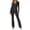 Dark Gray, variant on Casual Sets for Women 2 Piece Cropped Zip up Hoodies with Pockets Flare Leggings Comfy Travel Solid Color Fall Fashion Outfits(Wine,L)