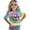 Y15-Multicolour1, variant on YUQIN Soft T Shirts Birthday Girl Shirt Kids Toddler Girls Tie Dye T-Shirt Birthday Party Outfits Short Sleeve Crewneck Tees Summer Tops Dressy Casual Shirts
