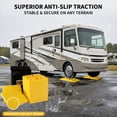 thumbnail image 4 of Keltrion Camper/RV Leveling Blocks,12 Packs Suitable for 4 Wheels, Interlocking and Anti-Slip Design with Carrying Bag, Heavy-Duty for Camp, 4 of 8