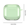 thumbnail image 2 of Yucurem Clear Protective Case with Carabiner Tpu Cover for 4(Transparent Green), 2 of 10
