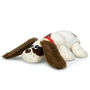 Pound Puppies Classic 80's Collection Fuzzy Ears Cream with Medium Brown Spots Plush