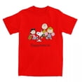 thumbnail image 3 of Camiseta divertida de Peanuts, Snoopy y Charlie Brown para hombres y mujeres, camiseta de algodón con estampado de dibujos animados lindos, 3 of 5