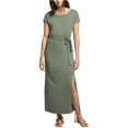 thumbnail image 1 of Vestido camisero Sanctuary Clothing con cinturón para mujer verde mediano, 1 of 1