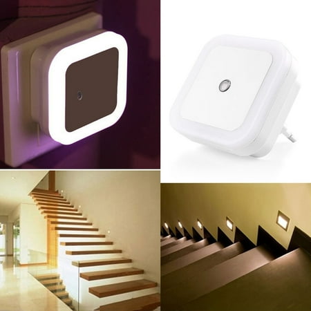 

Poseidon Mini LED Night Light Auto Sensor Control Bedside Bedroom Wall Mounted Lamp
