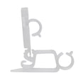 thumbnail image 2 of Multi-Directional Gutter/Shingle Christmas Light Clips, Clear, 50 Count, by Holiday Time, 2 of 13