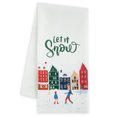 thumbnail image 4 of Holiday Time Kitchen Towel Winter Town, 4 of 6