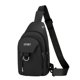 thumbnail image 1 of PAVEOS Bolso bandolera de liquidación, bolso bandolera, mochila bandolera para hombre y mujer, mochila de senderismo, bolso bandolera multiusos, bolso bandolera negro-f, 1 of 5