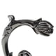 thumbnail image 3 of 2x Cortinas De Flores Cortinas Tiebacks Borla Hold Tie Backs Puerta Pared Gancho Gancho Negro, 3 of 9