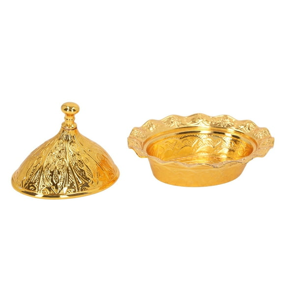 Gold Vintage Sugar BowlGold Sugar Bowl Retro Vintage Sugar Bowl Sugar Bowlswith Lids Enhanced Durability