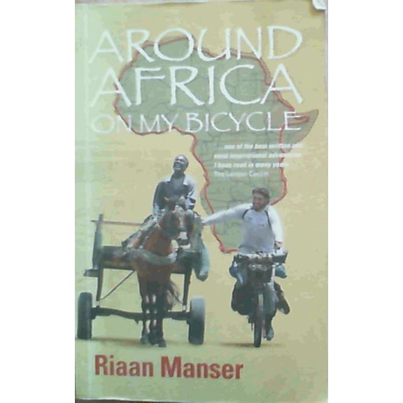 Pre-Owned Around Africa on My Bicycle (Paperback) 1868423514 9781868423514