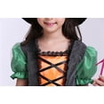 thumbnail image 5 of Zecgelong Girls Witch Dress Set with Hat Wand Bag Party Role Play Outfit Orange Size 3-15Y, 5 of 5