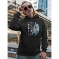 thumbnail image 2 of City Pop Hoodie Women -Smartprints Designs, Female 4X-Large, 2 of 4