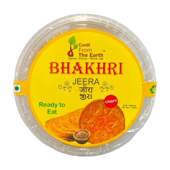 From The Earth Jeera Bhakhri 200g