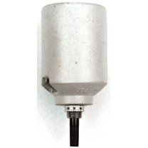 Jandorf 60578 White Porcelain Socket with Bottom Turn Knob, 250 Volts