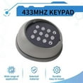 thumbnail image 5 of Metal Wireless Keypad Gate Opener 433Mhz Keypad for Garage Gate Door, 5 of 5
