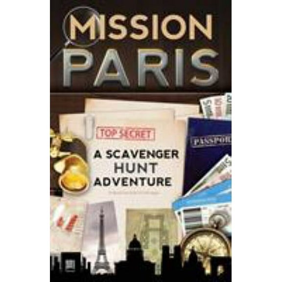 Pre-Owned Mission Paris: A Scavenger Hunt Adventure (Travel Book For Kids) (Paperback) by Catherine Aragon