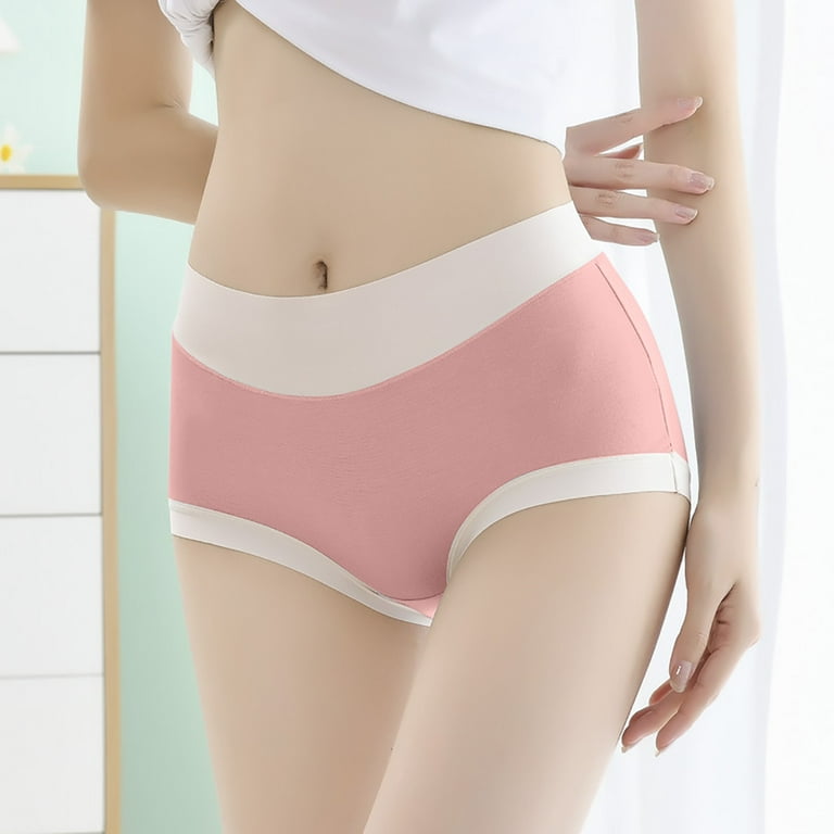 ZMHEGW Tummy Control Underwear For Women Lace Plus Size Low Waist Breifs  Gather Your Waist And Lines Women's Panties 